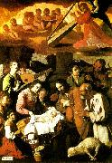 Francisco de Zurbaran the shepherds, worship oil painting artist